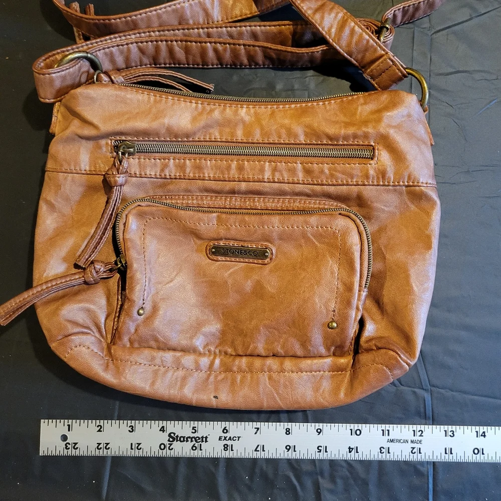 Stone & Co. Brown Hobo Bag, Like New